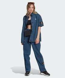 adidas（アディダス）の「半袖デニムシャツ / アディダスオリジナルス