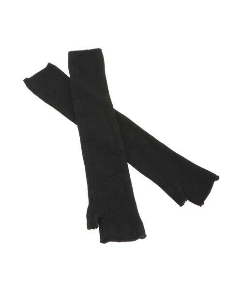 EMODA（エモダ）の「ニットハンドウォーマー（アームカバー・レディース・ブラック/ブルー・FREE）」の16枚目の写真