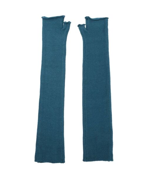 EMODA（エモダ）の「ニットハンドウォーマー（アームカバー・レディース・ブラック/ブルー・FREE）」の19枚目の写真