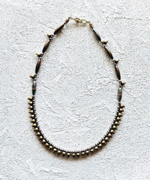 GARA（ガラ）の「GARA:LINKAGE NECKLACE（ネックレス・メンズ・アンティークゴールド・ONE SIZE）」の3枚目の写真