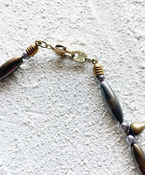 GARA（ガラ）の「GARA:LINKAGE NECKLACE（ネックレス・メンズ・アンティークゴールド・ONE SIZE）」の8枚目の写真