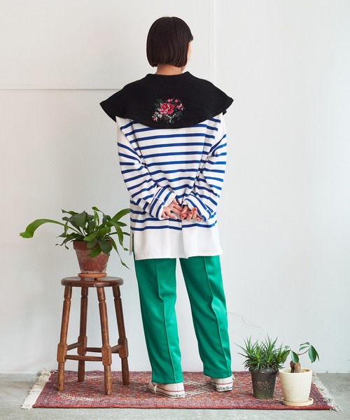 CHILD WOMAN(チャイルドウーマン)の「4段スムース イージーパンツ(その他パンツ・レディース・レッド/グリーン・38/36)」の22枚目の写真