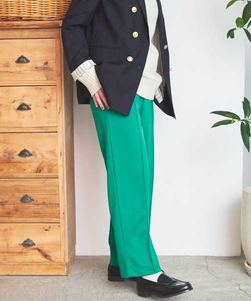 CHILD WOMAN(チャイルドウーマン)の「4段スムース イージーパンツ(その他パンツ・レディース・レッド/グリーン・38/36)」の6枚目の写真