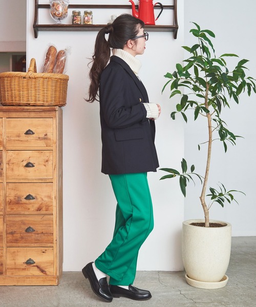 CHILD WOMAN(チャイルドウーマン)の「4段スムース イージーパンツ(その他パンツ・レディース・レッド/グリーン・38/36)」の13枚目の写真