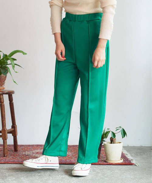 CHILD WOMAN(チャイルドウーマン)の「4段スムース イージーパンツ(その他パンツ・レディース・レッド/グリーン・38/36)」の10枚目の写真