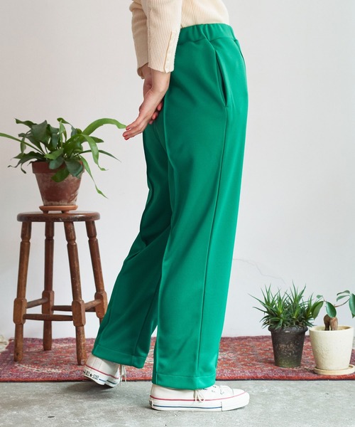 CHILD WOMAN(チャイルドウーマン)の「4段スムース イージーパンツ(その他パンツ・レディース・レッド/グリーン・38/36)」の17枚目の写真