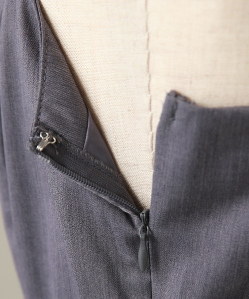 Cheek（チーク）の「トレンチライクセットワンピース（ワンピース・レディース・チャコールグレー/ネイビー/モカ・SMALL/MEDIUM）」の22枚目の写真