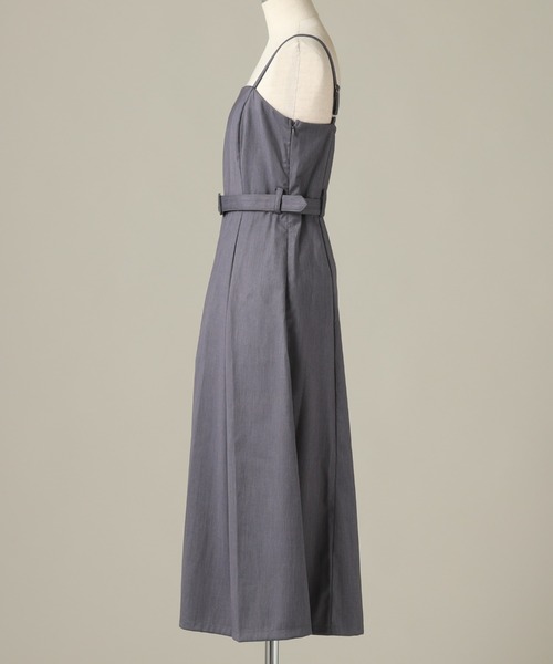 Cheek（チーク）の「トレンチライクセットワンピース（ワンピース・レディース・チャコールグレー/ネイビー/モカ・SMALL/MEDIUM）」の18枚目の写真