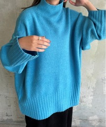 JEANASIS | 5Gストレッチカラーハイネックプルオーバー/165856(ニット/セーター)