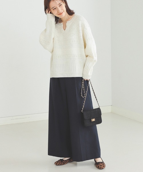 BEAMS HEART(ビームスハート)の「スクエアトゥ バレエシューズ(バレエシューズ・レディース・ブラック/その他・LARGE/SMALL/MEDIUM)」の3枚目の写真