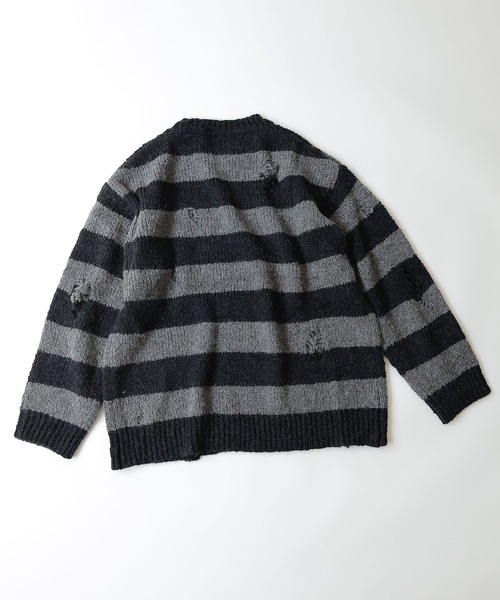 NUMBER (N)INE（ナンバーナイン）の「WOOL ALPACA RIPPED KNIT