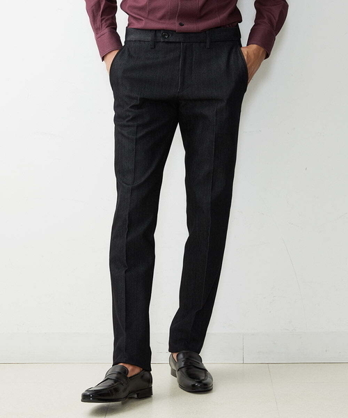 MICHEL KLEIN HOMME (ミッシェルクランオム)の「プレビアベーシックスラックス(その他パンツ・メンズ・グレー/ネイビー/ワインレッド/ブラック・52/46/44/51/48)」の12枚目の写真