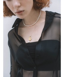 IRIS47（イリスフォーセブン）の「【IRIS 47】calypso necklace white CH4（ネックレス）」