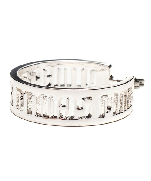 atmos pink（アトモスピンク）の「atmos pink ロゴ抜き フープピアス / アトモスピンク ロゴヌキ フープピアス（ピアス（両耳用）・レディース・シルバー/ゴールド・FREE）」の5枚目の写真