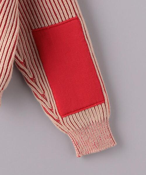 ELIN（エリン）の「【別注】＜ELIN＞AZE クルーネック ニット（ニット/セーター・レディース・ベージュ/ネイビー・00）」の4枚目の写真