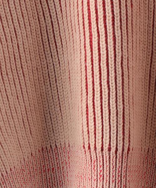 ELIN（エリン）の「【別注】＜ELIN＞AZE クルーネック ニット（ニット/セーター・レディース・ベージュ/ネイビー・00）」の8枚目の写真