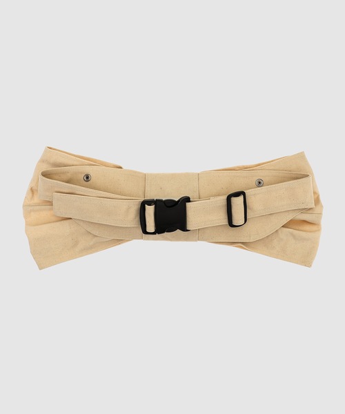 WhoWhat（フーワット）の「RIBON POUCH <CANVAS>（ショルダーバッグ・レディース・ピンク系その他/ネイビー/アイボリー/マスタード/レッド・FREE）」の11枚目の写真