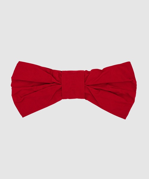 WhoWhat（フーワット）の「RIBON POUCH <CANVAS>（ショルダーバッグ・レディース・ピンク系その他/ネイビー/アイボリー/マスタード/レッド・FREE）」の6枚目の写真