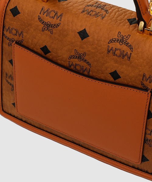 MCM(エムシーエム)の「サッチェル - ダイヤモンド ヴィセトス(ハンドバッグ・レディース・ブラウン・SMALL)」の5枚目の写真