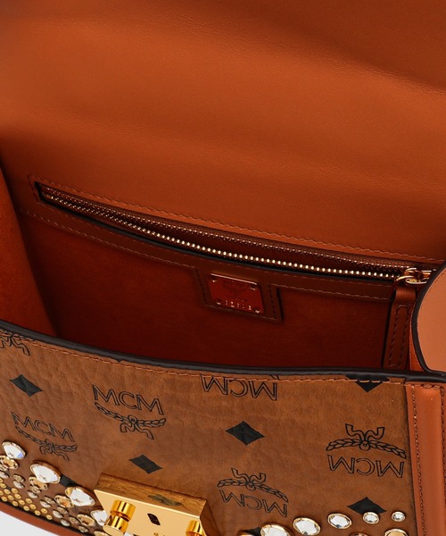 MCM(エムシーエム)の「サッチェル - ダイヤモンド ヴィセトス(ハンドバッグ・レディース・ブラウン・SMALL)」の3枚目の写真
