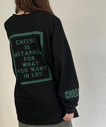 【ZOZO限定】Back print loose tops / バックプリントルーズトップス