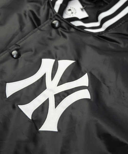 Fanatics(ファナティクス)の「Fanatics MLB ヤンキースモチーフ サテン スタジャン(スタジャン・メンズ・ブラック・L/XL/M)」の12枚目の写真