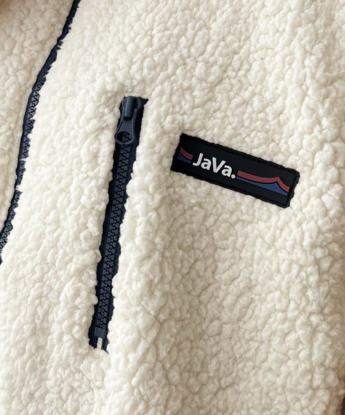 Java(ジャバ)の「《JaVa ジャバコラボ》カジュアルアップに使える。ふわもこ配色ボアベスト(ベスト・レディース・パープル/ベージュ/アイボリー・X-LARGE/MEDIUM/LARGE)」の13枚目の写真