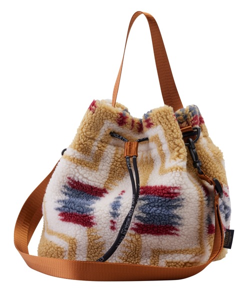 PENDLETON(ペンドルトン)の「ボア ドロー ポーチ(ショルダーバッグ・メンズ・オフホワイト/キャメル/ブラック・ONESIZE)」の21枚目の写真