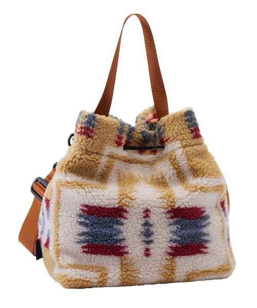 PENDLETON(ペンドルトン)の「ボア ドロー ポーチ(ショルダーバッグ・メンズ・オフホワイト/キャメル/ブラック・ONESIZE)」の20枚目の写真