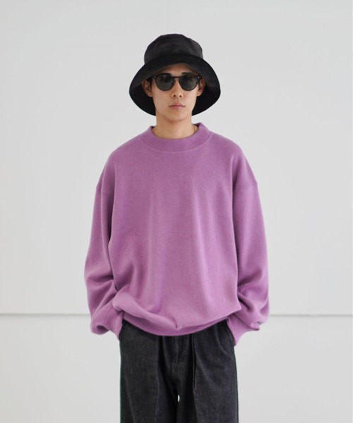 O（オー）の「reverve Wool Sweat Crewneck（ニット/セーター）」 - WEAR