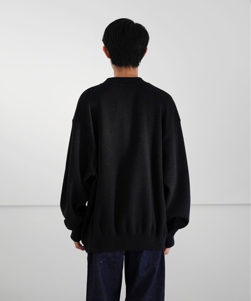 O（オー）の「reverve Wool Sweat Crewneck（ニット/セーター）」 - WEAR