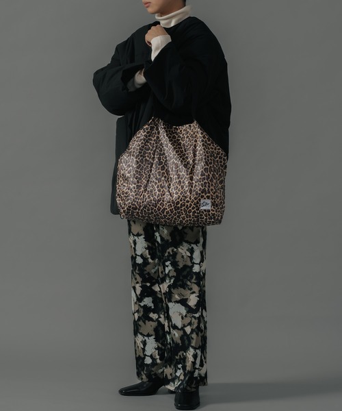 Drifter（ドリフター）の「Drifter  DFV6600 ECO TOTE M / エコトートM（エコバッグ/サブバッグ・レディース・ブラック/ホワイト/レオパード・FREE）」の10枚目の写真