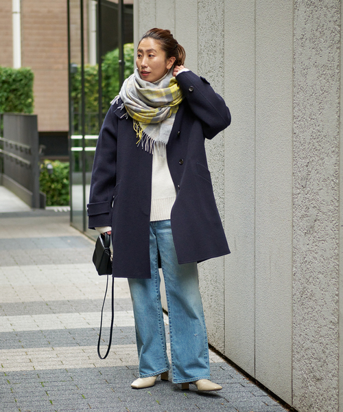 美品 希少 ジョンストンズ カシミヤ100％ 大判ストール フレームワーク別注 美品 希少 ジョンストンズ カシミヤ100％ 大判ストール フレーム