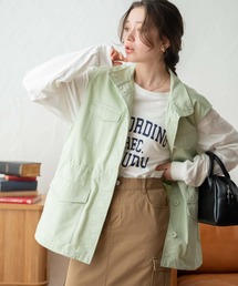 WEGO | WEGO/スタンドネックミリタリーベスト(ベスト)