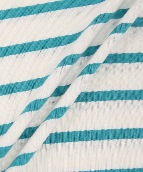 ROPE' PICNIC（ロペピクニック）の「【KIDS】リンクコーデ/UNISEXフレンチボーダートップス（Tシャツ/カットソー・キッズ・ブルー系その他4/ホワイト系その他5/ピンク・110/120/130/140/150）」の5枚目の写真