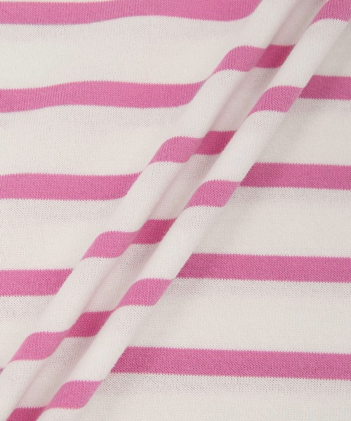 ROPE' PICNIC（ロペピクニック）の「【KIDS】リンクコーデ/UNISEXフレンチボーダートップス（Tシャツ/カットソー・キッズ・ブルー系その他4/ホワイト系その他5/ピンク・110/120/130/140/150）」の13枚目の写真