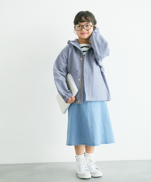 ROPE' PICNIC（ロペピクニック）の「【KIDS】リンクコーデ/UNISEXフレンチボーダートップス（Tシャツ/カットソー・キッズ・ブルー系その他4/ホワイト系その他5/ピンク・110/120/130/140/150）」の21枚目の写真