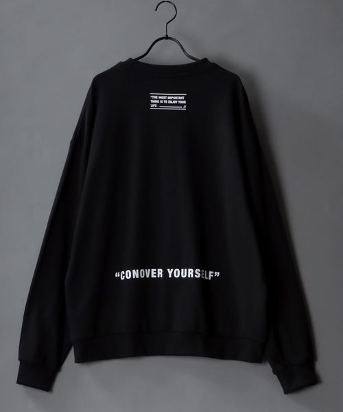 SITRY(シトリー)の「oversize BIG pocket sweat shirt/オーバーサイズ BIG ポケット スウェット シャツ/トレーナー(スウェット・メンズ・ブラック/オフホワイト/ブルーグレー・M/L)」の13枚目の写真