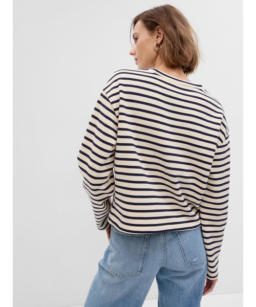 GAP（ギャップ）の「Gapロゴ クロップドスウェット・トレーナー
