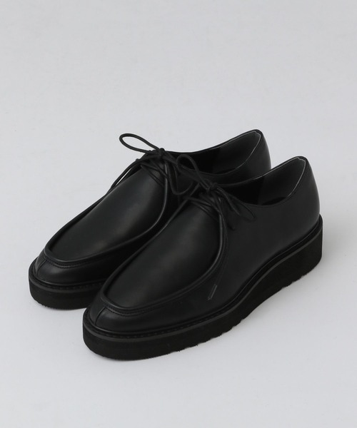 A part by（アパートバイ）の「チロリアンシューズ（その他シューズ・レディース・ブラック/ベージュ・LARGE/MEDIUM）」の3枚目の写真