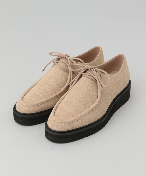 A part by（アパートバイ）の「チロリアンシューズ（その他シューズ・レディース・ブラック/ベージュ・LARGE/MEDIUM）」の5枚目の写真