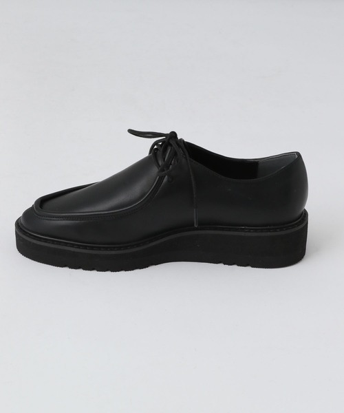 A part by（アパートバイ）の「チロリアンシューズ（その他シューズ・レディース・ブラック/ベージュ・LARGE/MEDIUM）」の7枚目の写真