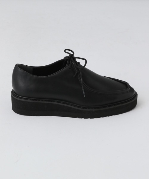A part by（アパートバイ）の「チロリアンシューズ（その他シューズ・レディース・ブラック/ベージュ・LARGE/MEDIUM）」の8枚目の写真