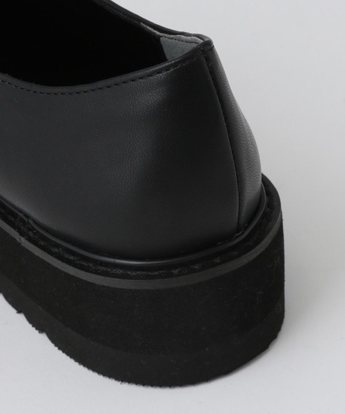 A part by（アパートバイ）の「チロリアンシューズ（その他シューズ・レディース・ブラック/ベージュ・LARGE/MEDIUM）」の12枚目の写真