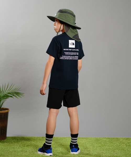 THE NORTH FACE（ザノースフェイス）の「THE NORTH FACE/ザ・ノース・フェイス キッズ ハット NNJ02316（ハット・キッズ・ネイビー/カーキ/ピンク/アーミー/バイオレット・M/L/S）」の9枚目の写真