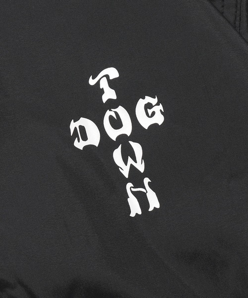 DOGTOWN(ドッグタウン)の「DOGTOWN/ドッグタウン CROSS LOGO COACH JACKET ナイロンコーチジャケット バックプリント ブランドロゴ(ブルゾン・メンズ・ネイビー/グリーン/ブラック・XL/L/M)」の8枚目の写真