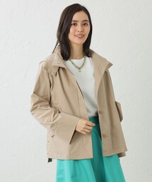LIMONTA east　スタンドカラーコート