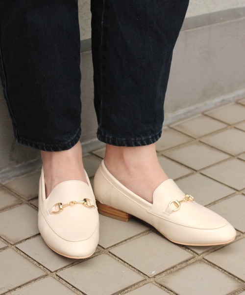 EVOL（イーボル）の「EVOL / ビットローファー / IN9072（ローファー・レディース・ブラック/ブラウン系その他/ブラウン/ホワイト系その他/アイボリー/ブラック系その他・23.0cm/23.5cm/24.0cm/24.5cm）」の2枚目の写真