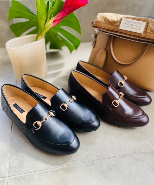 EVOL（イーボル）の「EVOL / ビットローファー / IN9072（ローファー・レディース・ブラック/ブラウン系その他/ブラウン/ホワイト系その他/アイボリー/ブラック系その他・23.0cm/23.5cm/24.0cm/24.5cm）」の10枚目の写真