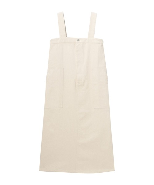 Settimissimo（セッティミッシモ）の「サイドスリットカツラギジャンパースカート（ジャンパースカート・レディース・ブラック/キナリ・FREE）」の16枚目の写真